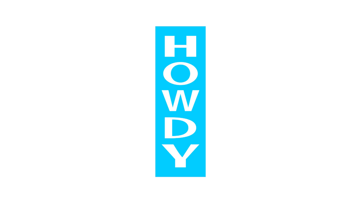 HOWDY Stencil