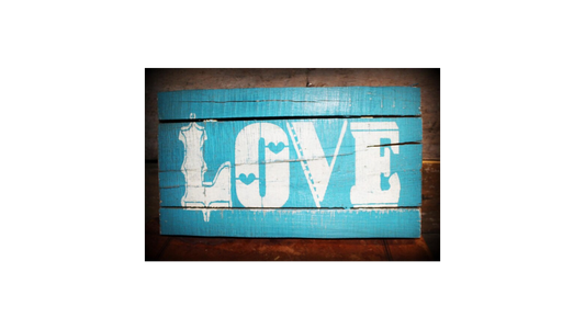 Love Stencil - Create Barn Wedding Signs - Barn Wedding Decor - Superior Stencils