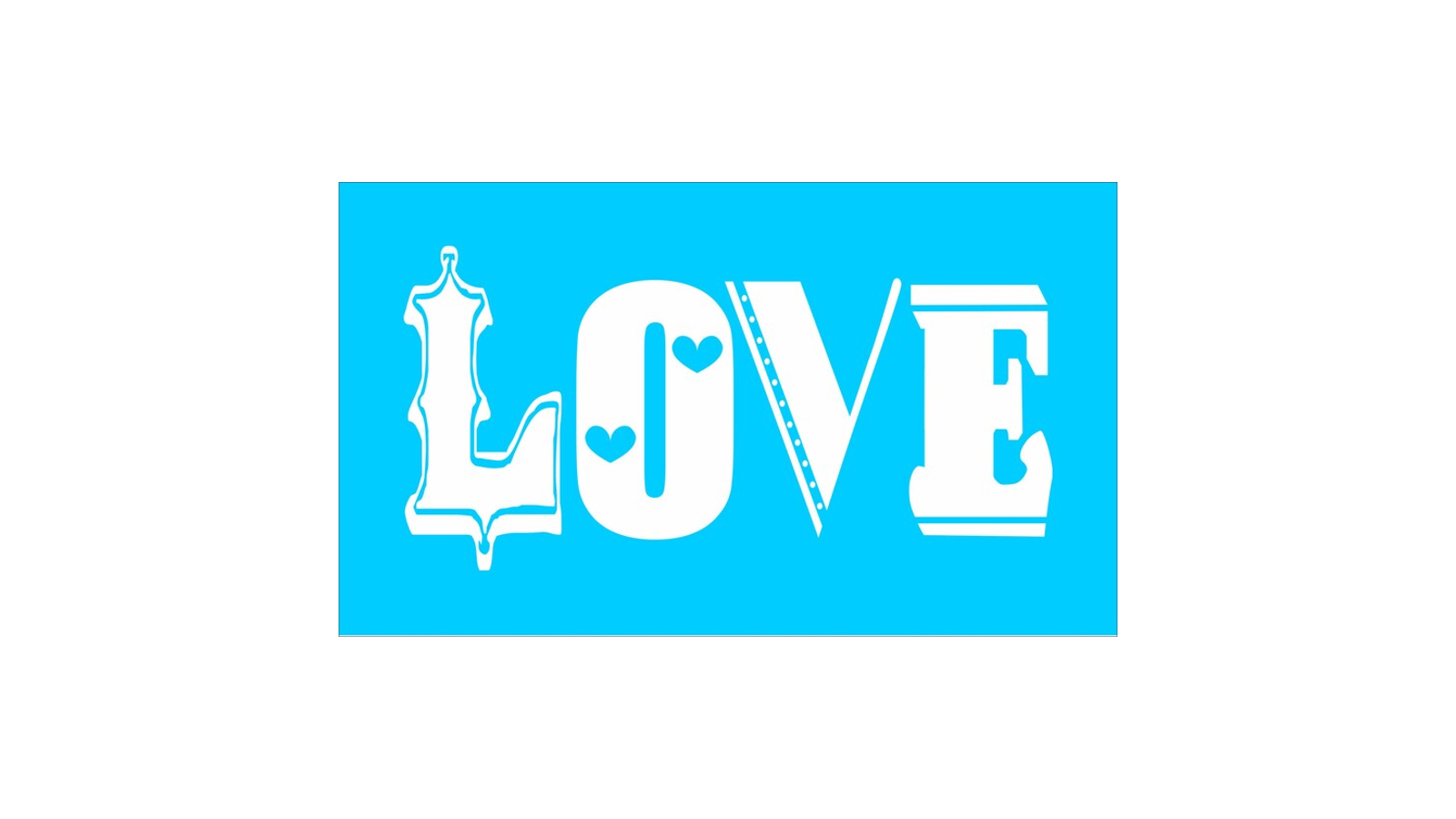 Love Stencil - Create Barn Wedding Signs - Barn Wedding Decor - Superior Stencils