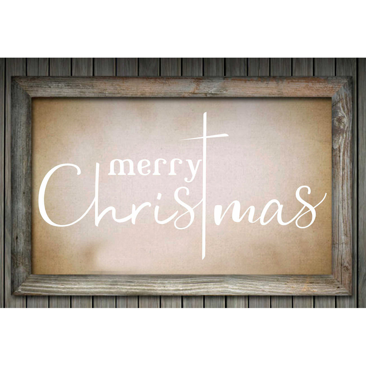 merry Christmas Stencil - Create Christmas Signs - Create Christmas Window Art - Superior Stencils