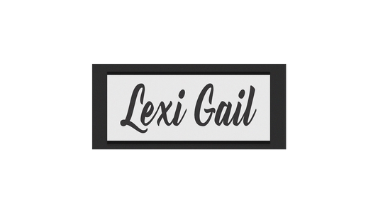 Custom Name Stencil - Custom Kitchen Stencil - Superior Stencils