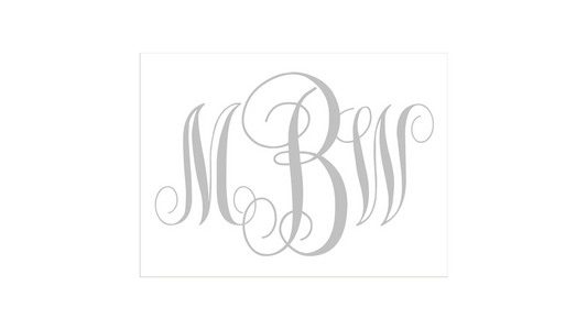 Custom Monogram Stencil - Create Wedding Signs or your Custom Monogram - Superior Stencils