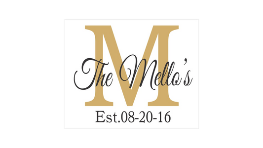 Custom Monogram Stencil-Create Custom Family Signs-Lake Signs-Wedding Signs - Superior Stencils