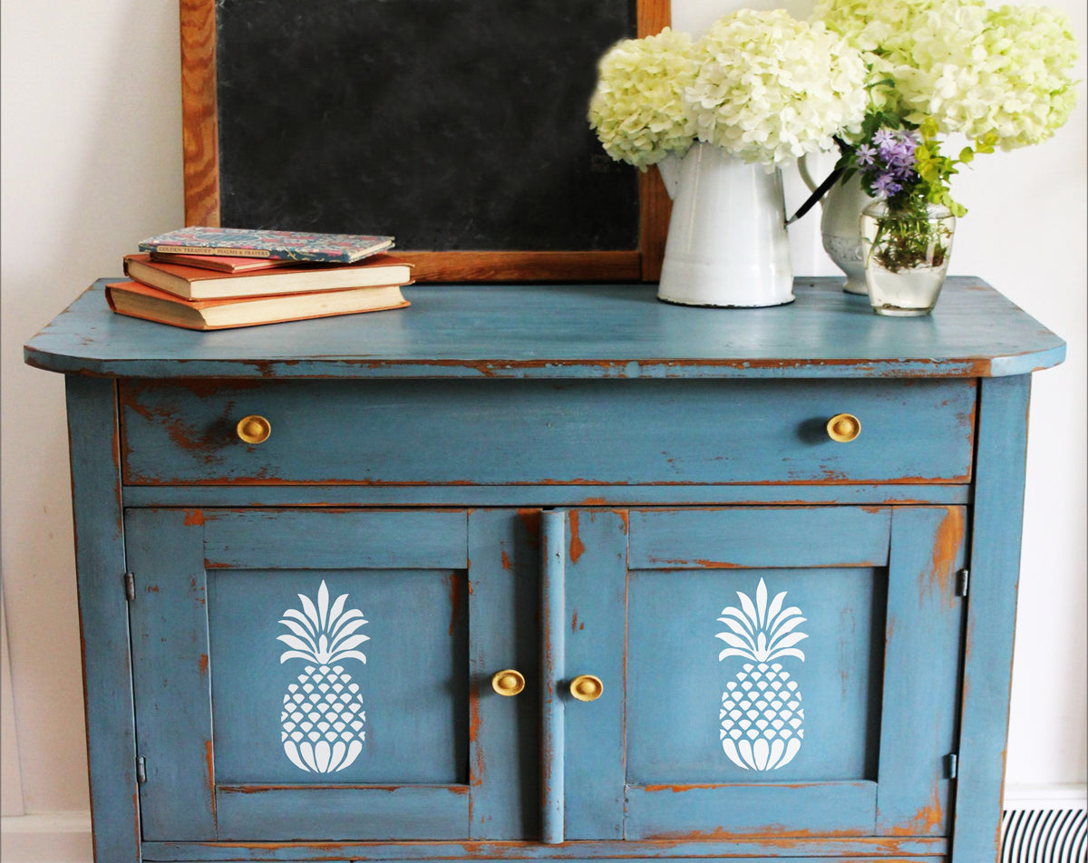 Pineapple Stencil - Wall Stencil - Create Beach Signs or Wall Art