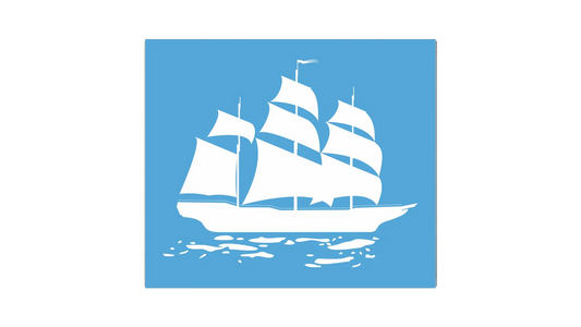 Pirate Ship Stencil - Superior Stencils