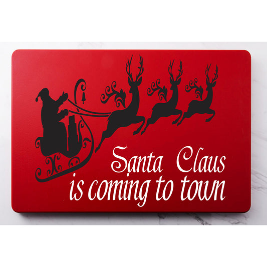 Santa Claus is Coming to Town Stencil - Create Christmas Signs- Create Santa Signs - Superior Stencils