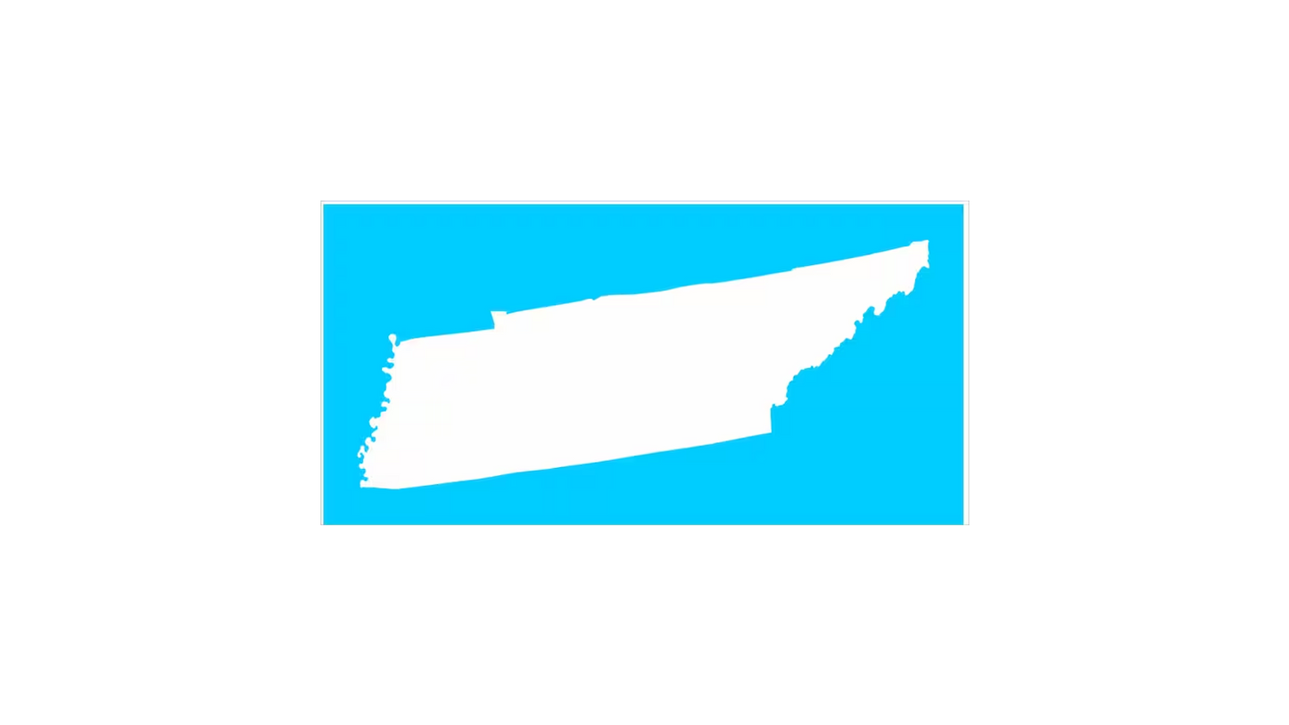 Tennessee Silhouette Stencil - Superior Stencils
