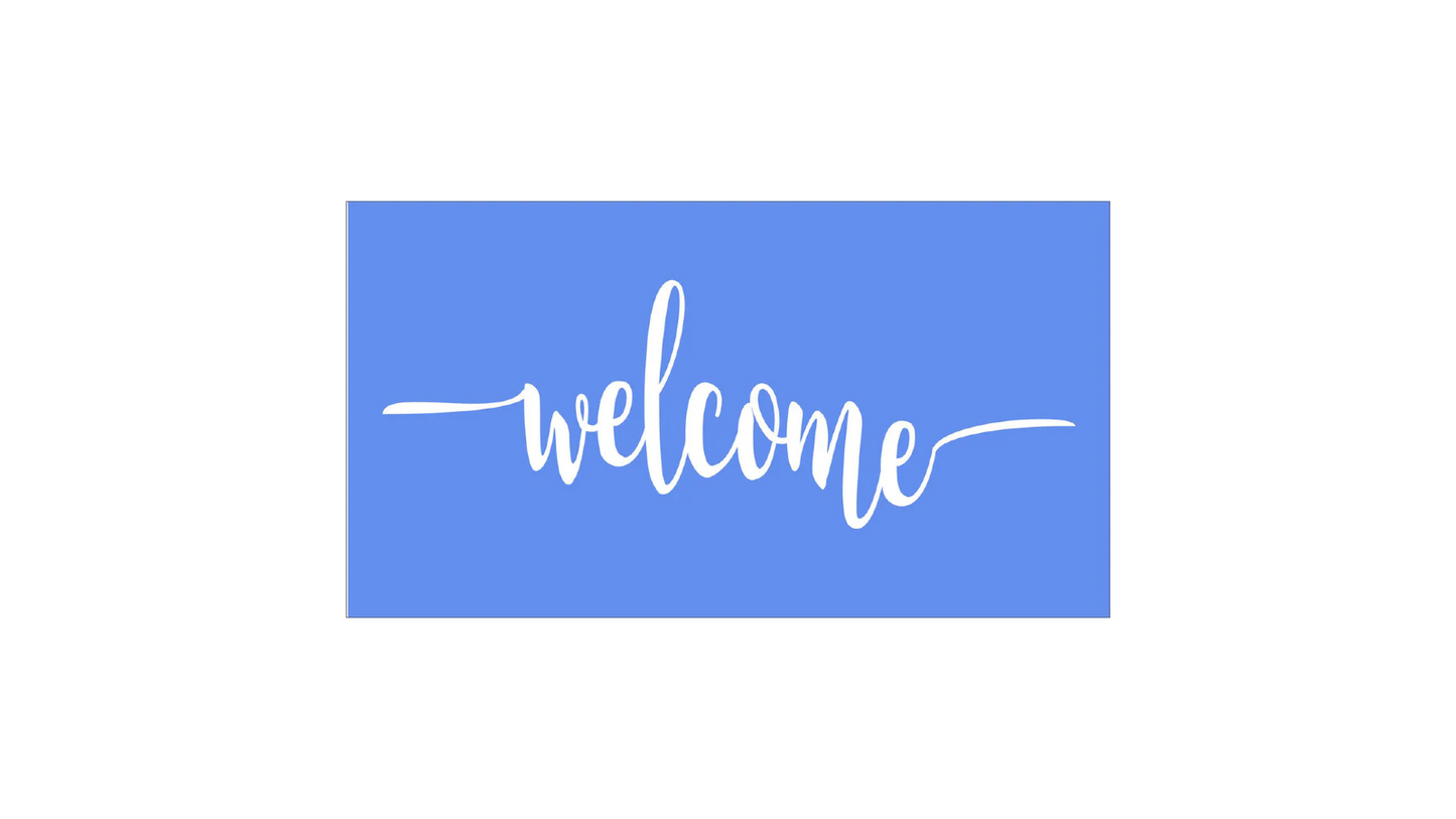 Welcome Stencil - 2