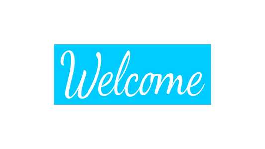 Welcome Stencil - Superior Stencils