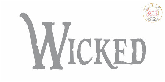 Halloween Stencils, Wicked Stencil, Paint Halloween Decor