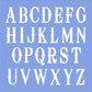 Alphabet Stencil - Okla Font - Superior Stencils