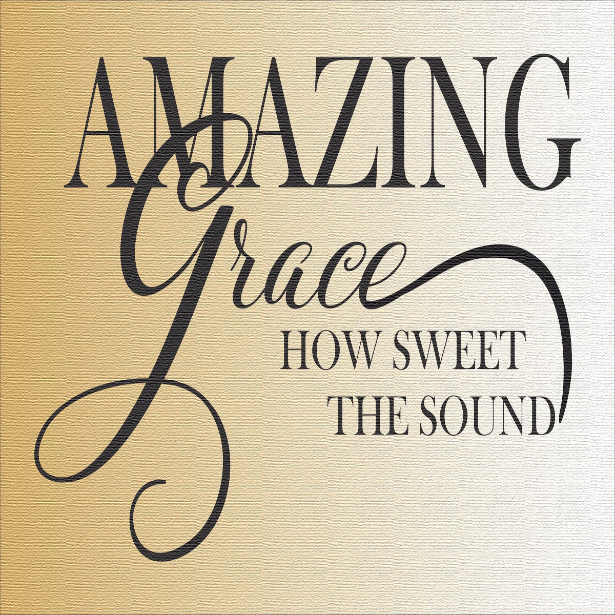 Amazing Grace Stencil - Superior Stencils