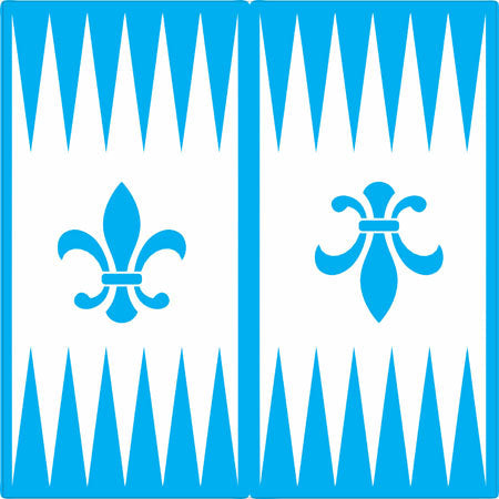 Custom Backgammon Board Stencil - Superior Stencils