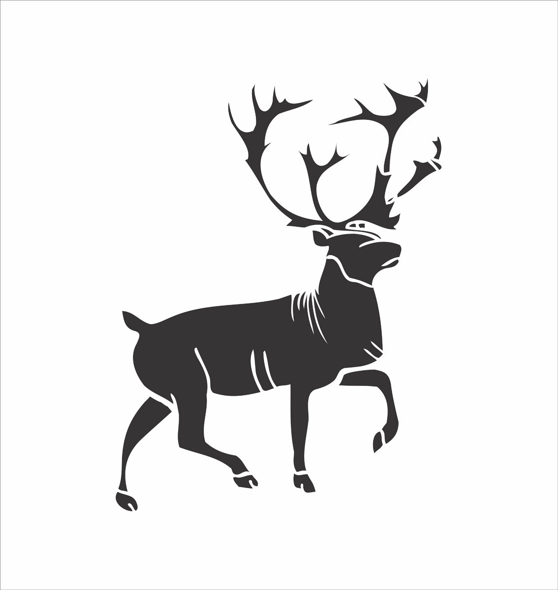 Buck Stencil - Deer Stencil - Superior Stencils