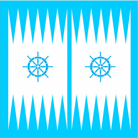 Custom Backgammon Board Stencil - Superior Stencils