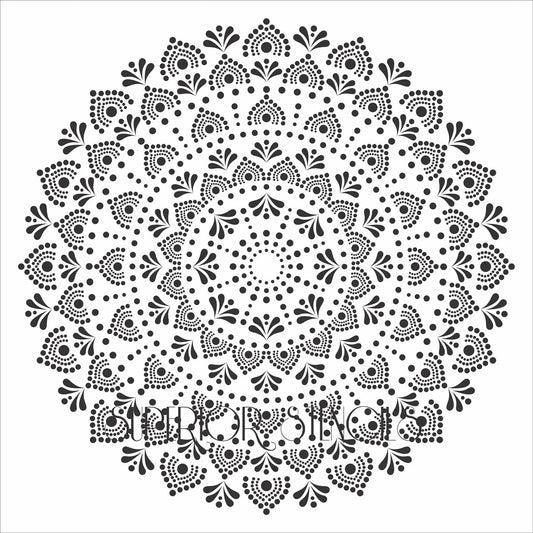 Epiphany Mandala Stencil - Superior Stencils