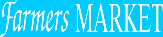 Farmers Market Stencil - Superior Stencils