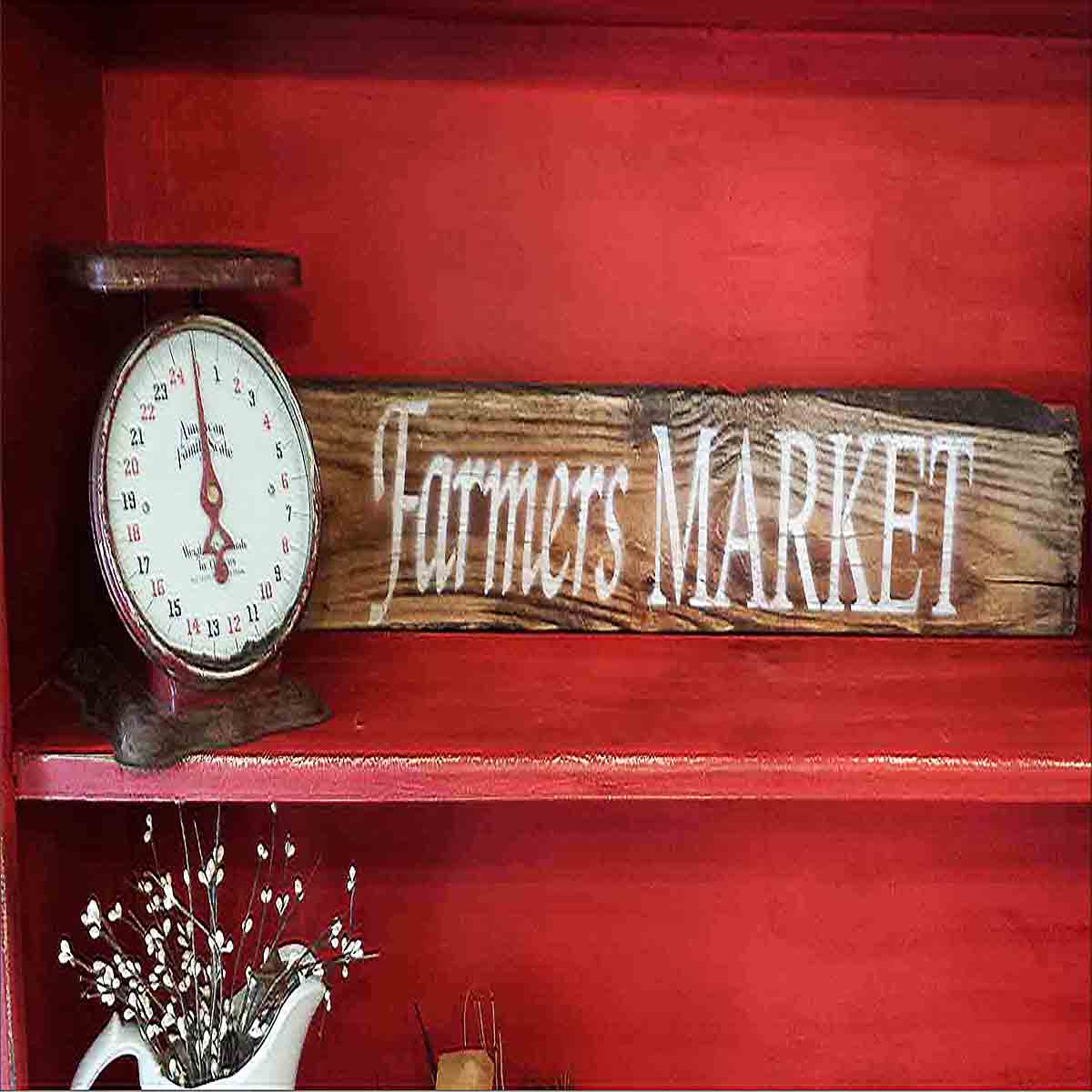 Farmers Market Stencil - Superior Stencils