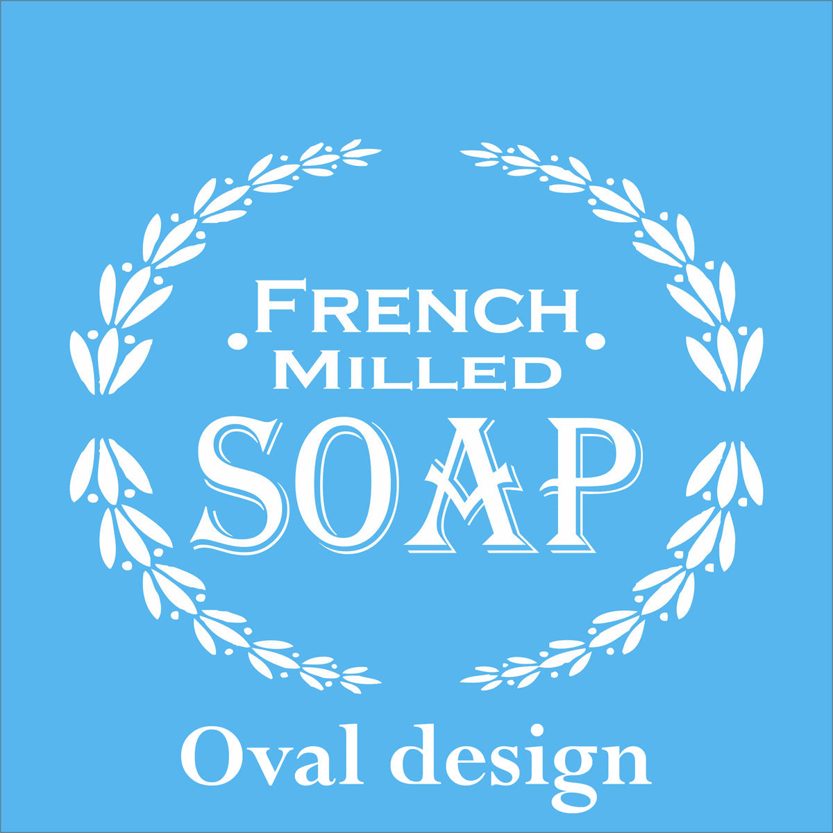 French Milled Soap Stencil - Superior Stencils