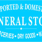General Store Stencil - Superior Stencils