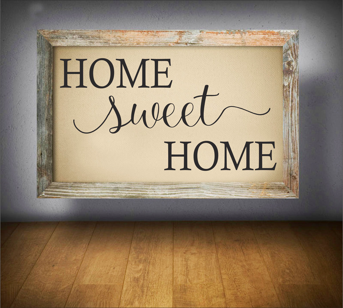 Home Sweet Home Wooden Sign