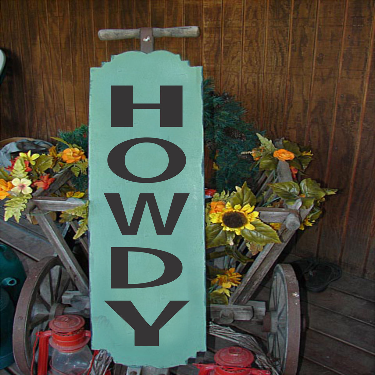 HOWDY Stencil - Superior Stencils