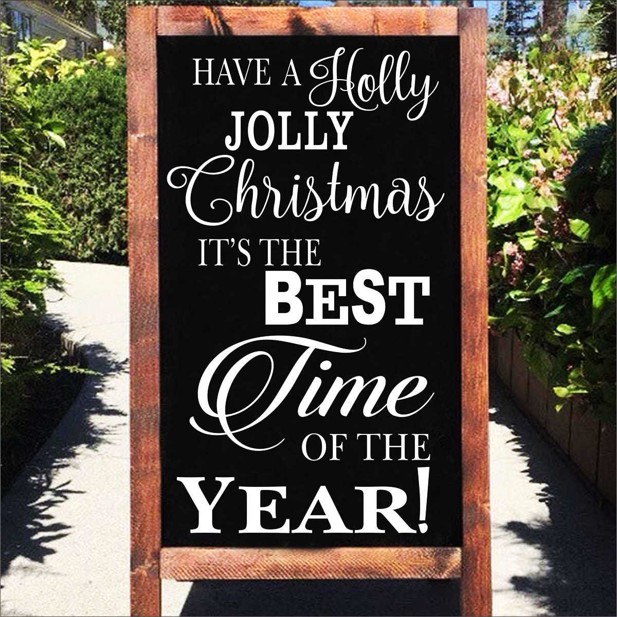 Have a Holly Jolly Christmas Stencil - Superior Stencils