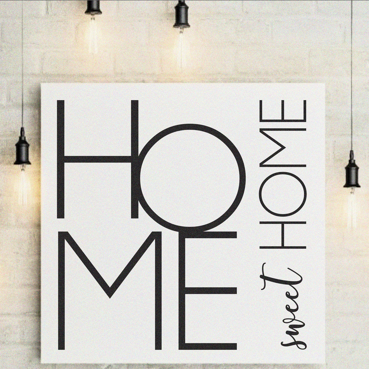HOME sweet HOME Stencil - Superior Stencils