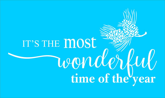 It's the most wonderful time of the year Stencil - Superior Stencils
