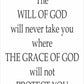 The WILL OF GOD Stencil - Christian Stencils - Create Christian Signs