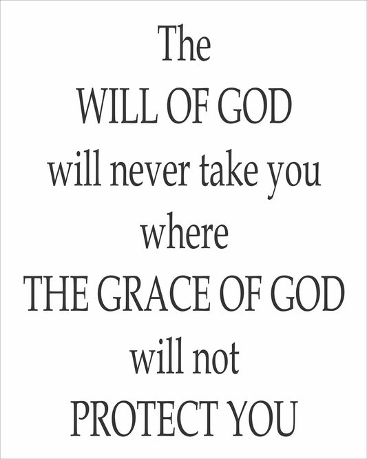 The WILL OF GOD Stencil - Christian Stencils - Create Christian Signs