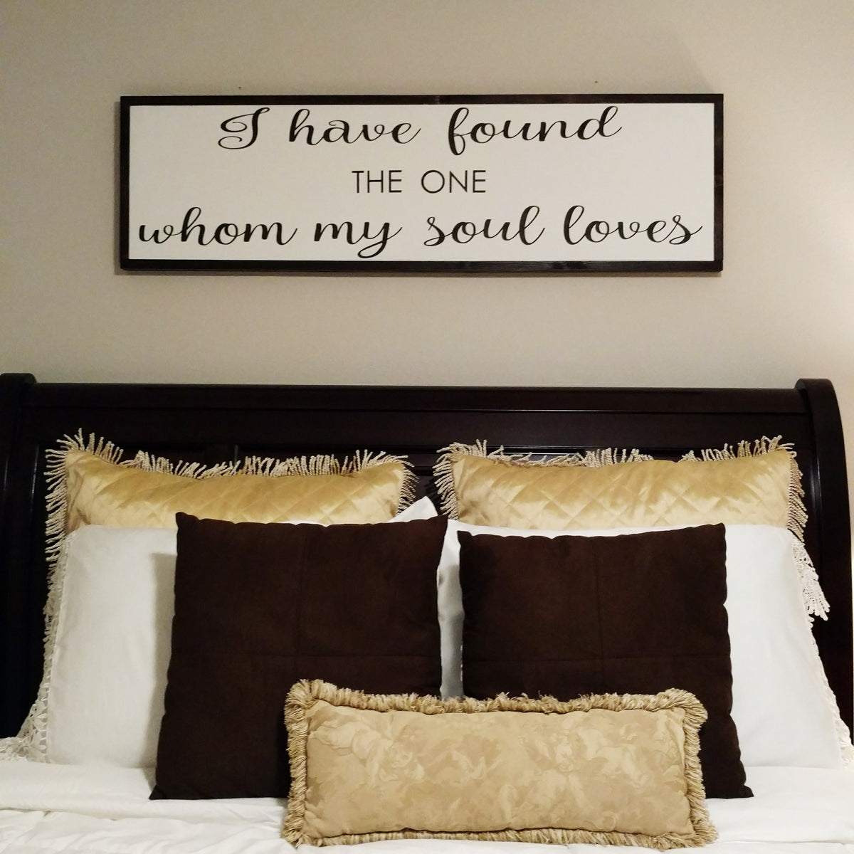 I have found the one whom my Soul loves Stencil - Superior Stencils
