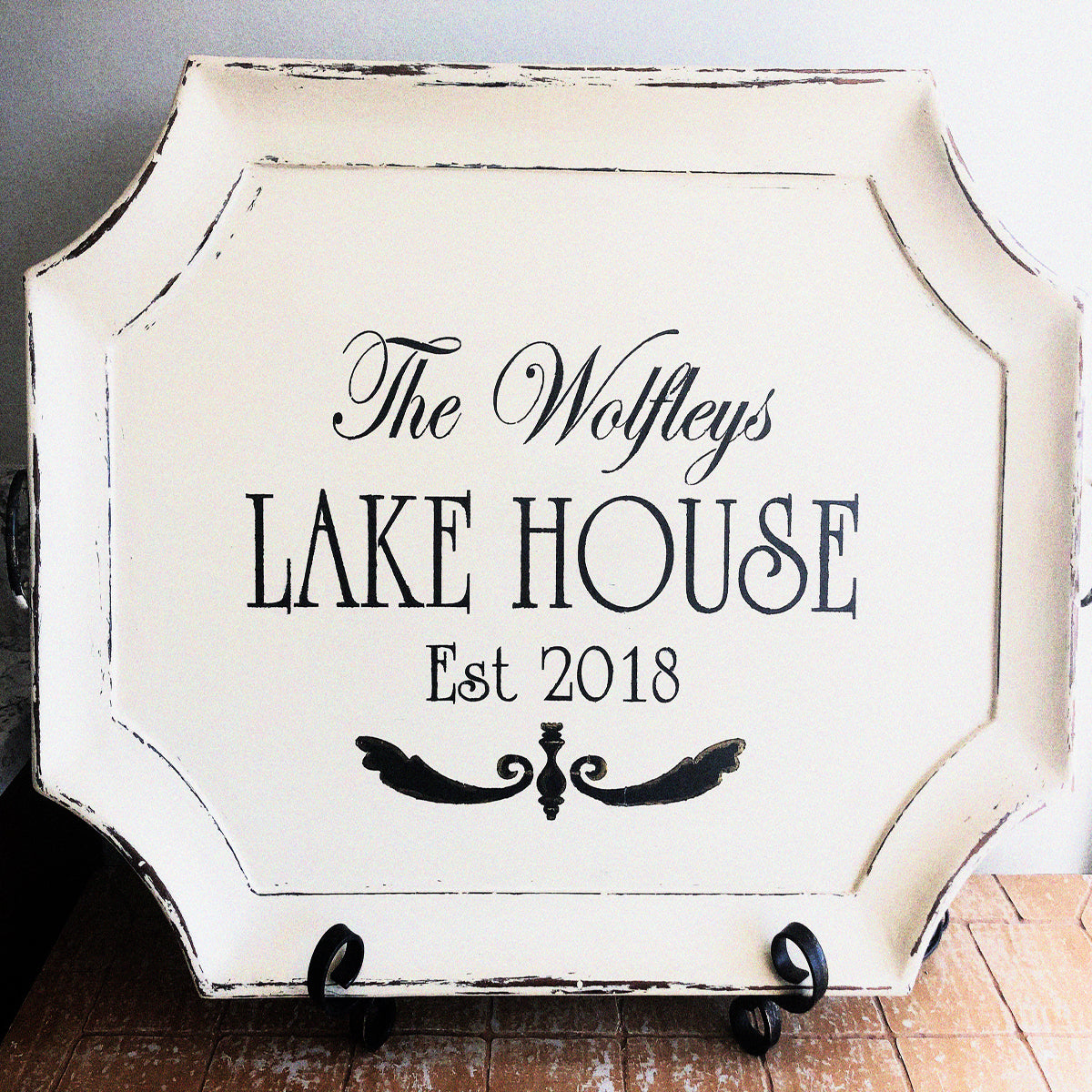 Custom LAKE HOUSE Stencil - Superior Stencils