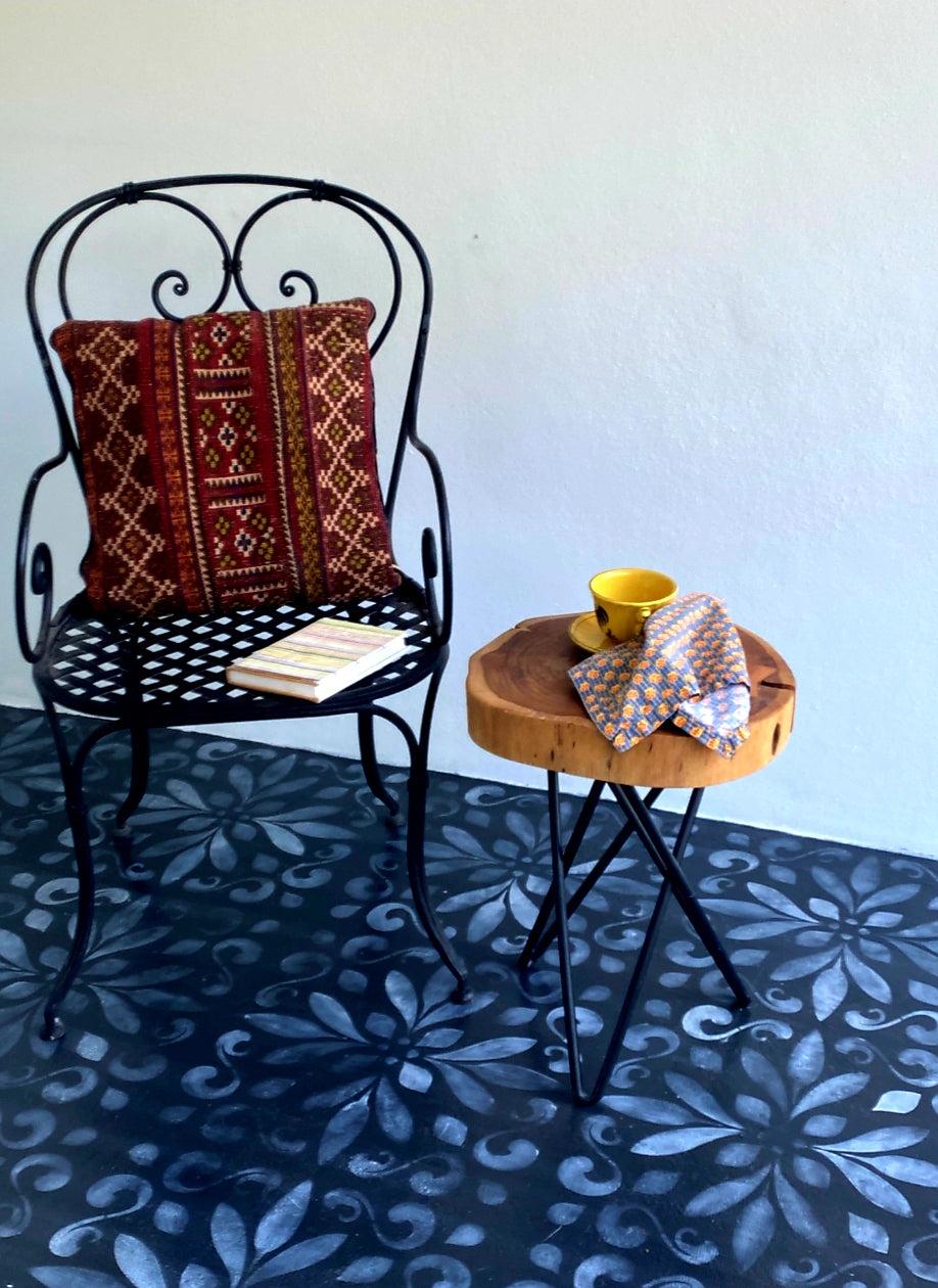 Sahara Tile Stencils - Patio