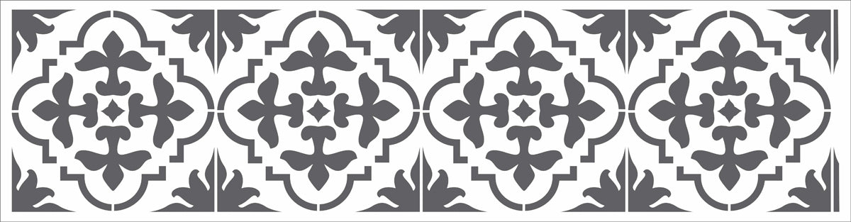 Marrah Tile Stencil - Superior Stencils