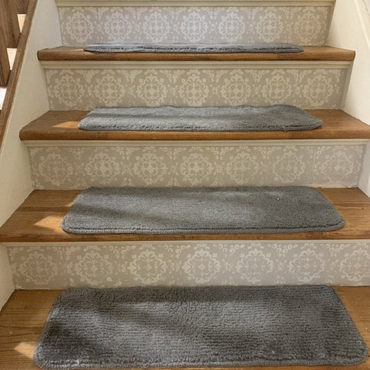 Marrakesh Tile Stencils - Stair stencil