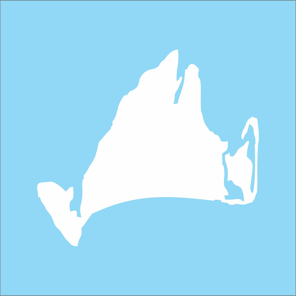 Martha's Vineyard Stencil - Superior Stencils