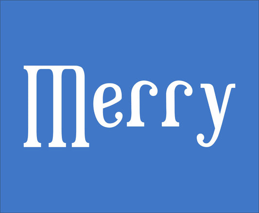 Merry Stencil - Superior Stencils