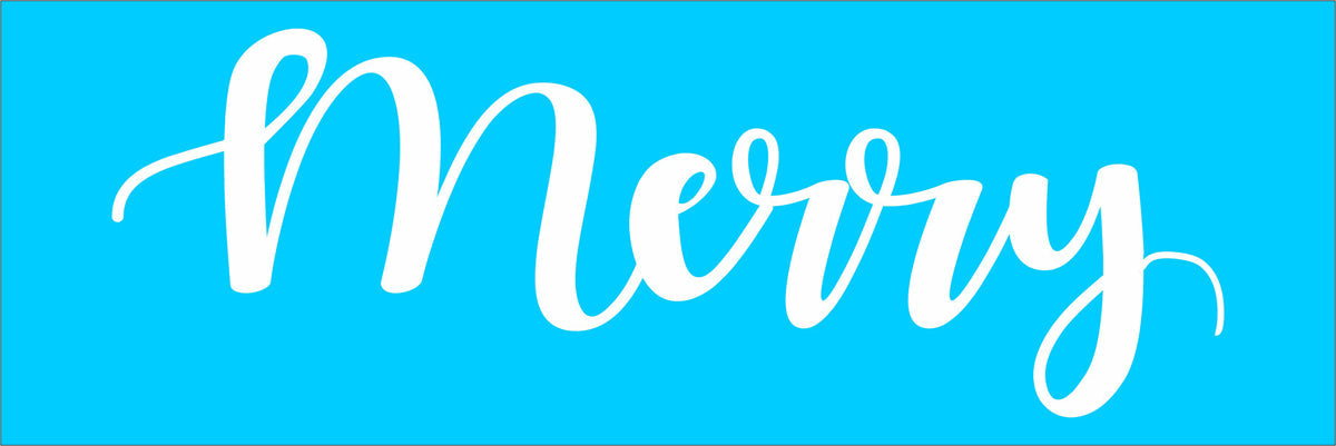 Merry Stencil 1 - Superior Stencils