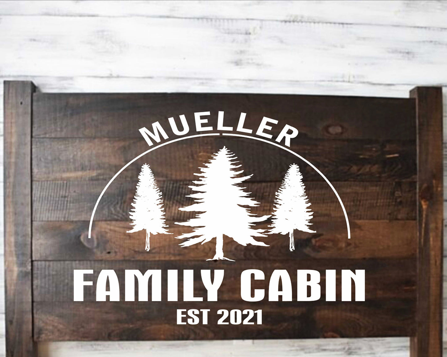 Custom Family CABIN Stencil - Superior Stencils