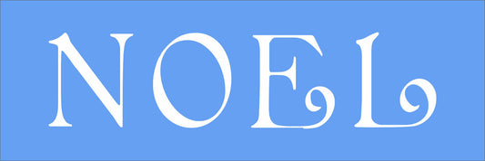 Noel Stencil - Christmas Stencil - Superior Stencils