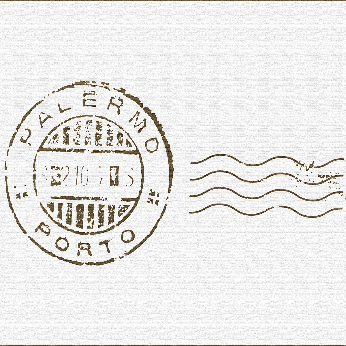 PALERMO Stamp Stencil - Superior Stencils