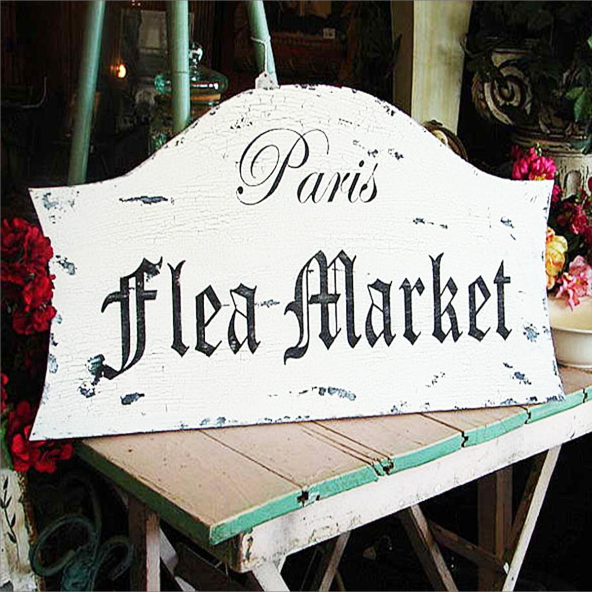 Paris Flea Market Stencil - Superior Stencils