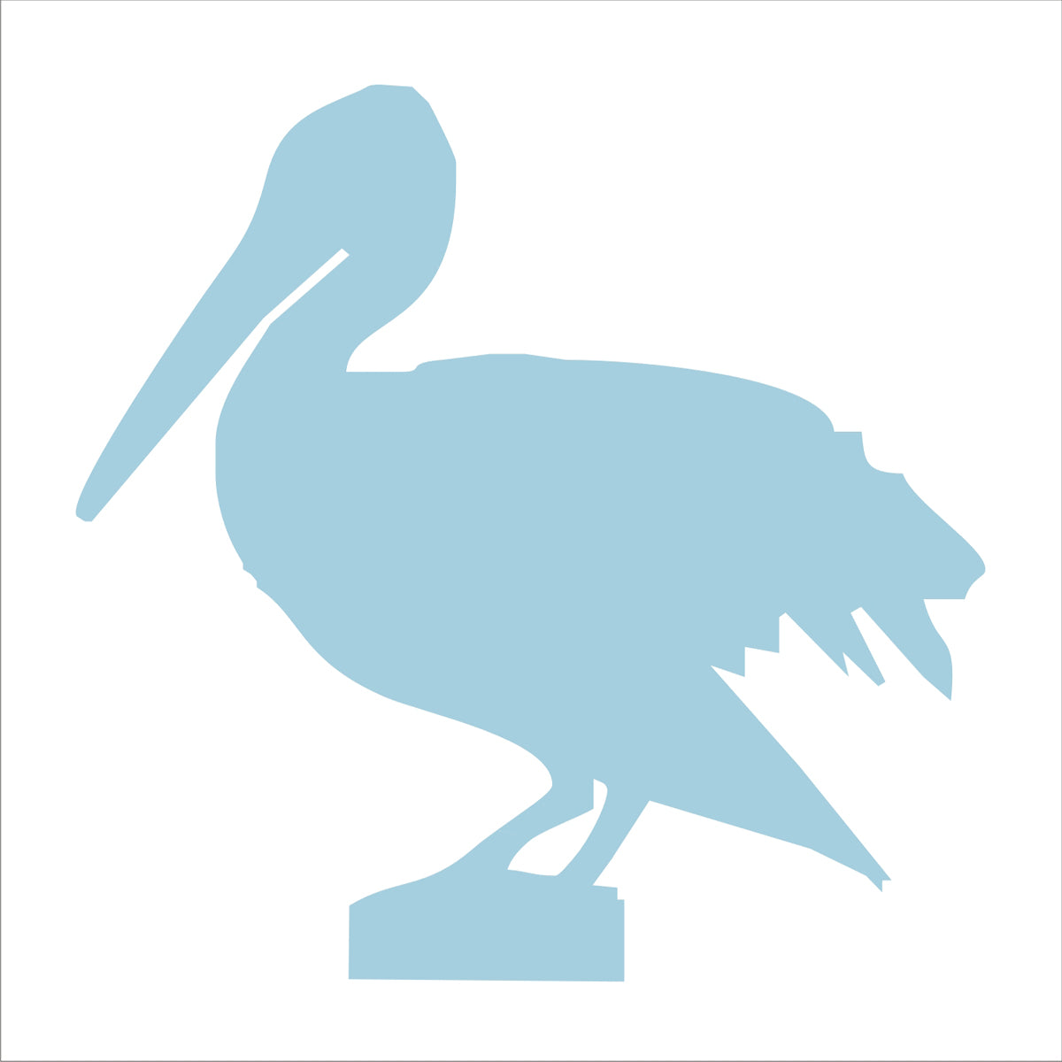 Pelican Stencil - Superior Stencils