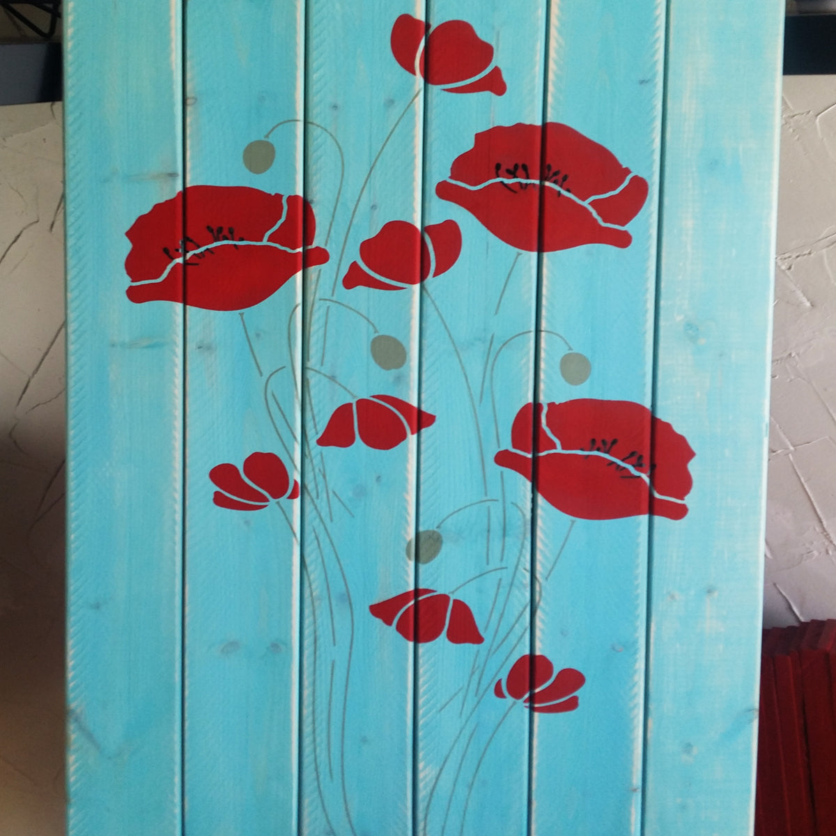 POPPY Stencil - Superior Stencils