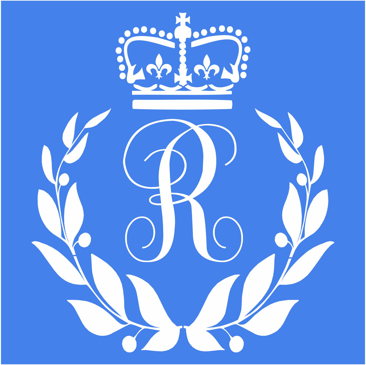 Custom French Monogram - Create Pillow and Signs for your Home - Superior Stencils