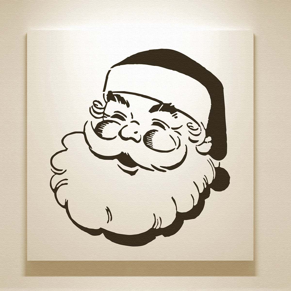 Santa Stencil - Vintage Santa Stencil Design - Superior Stencils