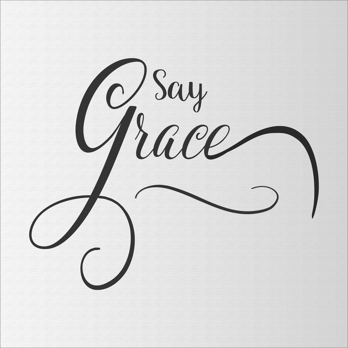 Say Grace Stencil - Superior Stencils