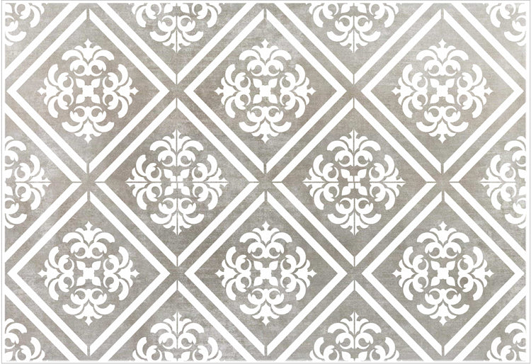 Italia Tile Stencil - Floor Tile Stencil - Superior Stencils