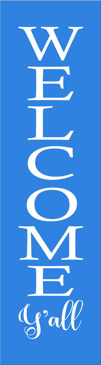 WELCOME Y'all Stencil - Superior Stencils